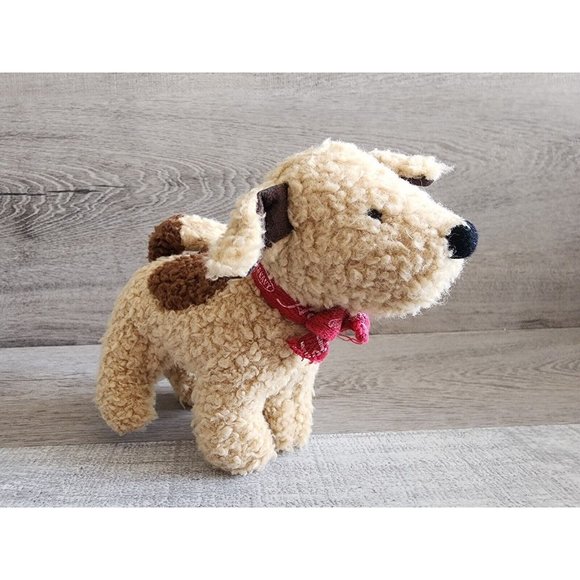 Other - Old Navy Baby Brown Plush Puppy  5 inch tall & 6 inch long Dog Stuffed Animal